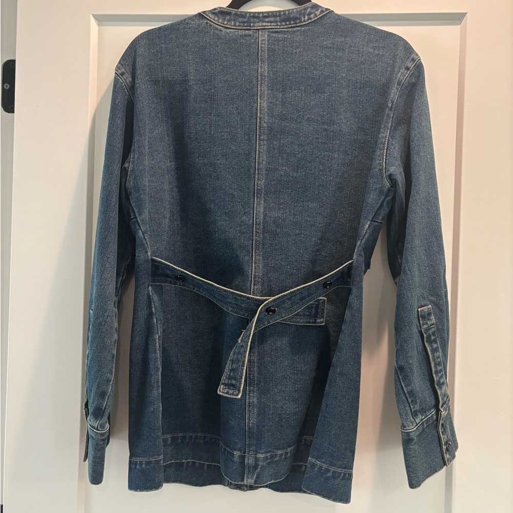 Modern Citizen Emmett Structured-Sleeve Denim Jacket - Picture 5 of 6